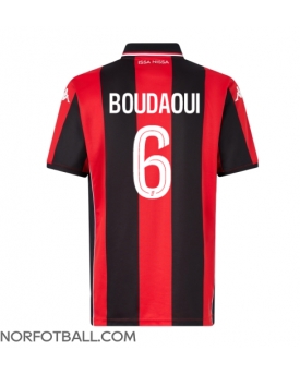 Billige Fotballdrakt OGC Nice Hicham Boudaoui #6 Replika Hjemmedrakt 2025-26 Kortermet Billige Fotballdrakt OGC Nice Hicham Boudaoui #6 Replika Hjemmedrakt 2025-26 Kortermet